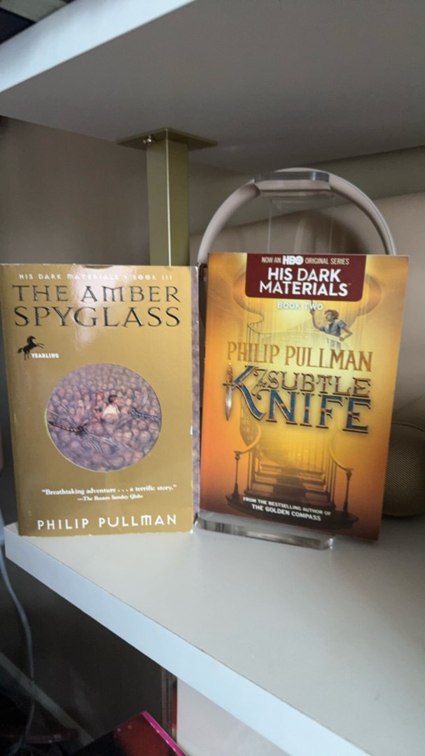 His Dark Materials: the Amber Spyglass the Subtle Knife BUNDLE books 2 and 3