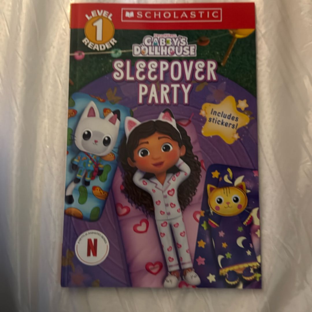 Gabby's Dollhouse: Sleepover Party (Scholastic Reader, Level 1)