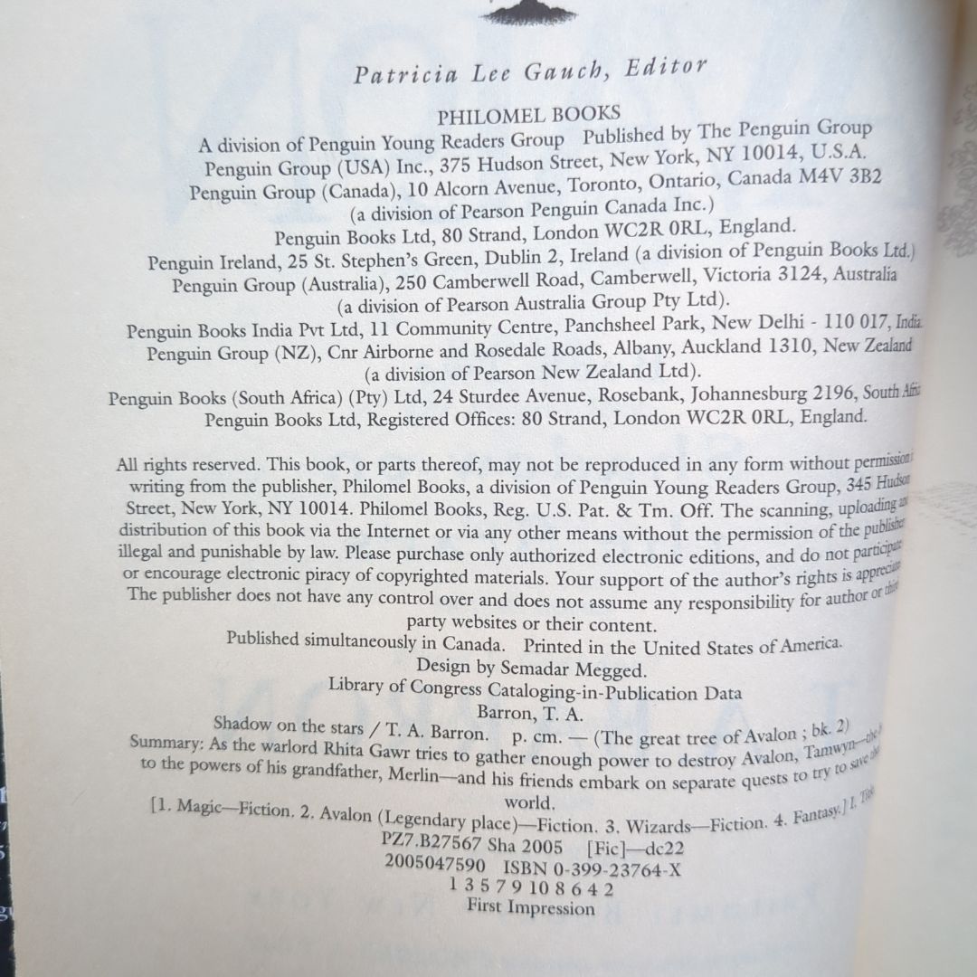 Shadows on the Stars