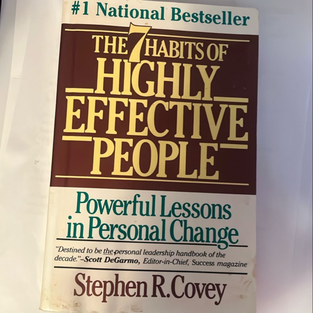 The Seven Habits of Highly Effective People