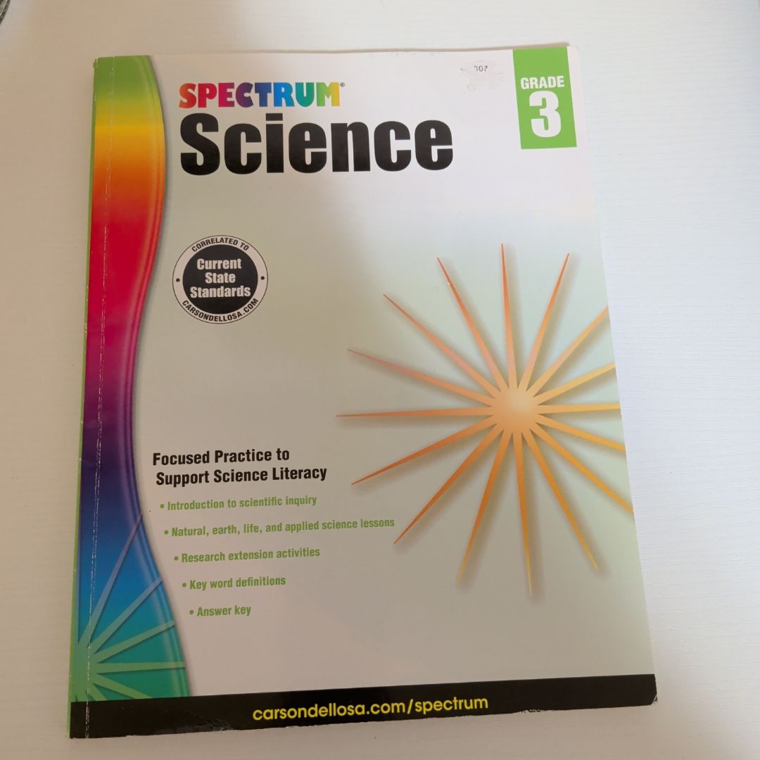Spectrum Science, Grade 3