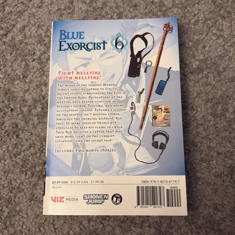 Blue Exorcist, Vol. 6