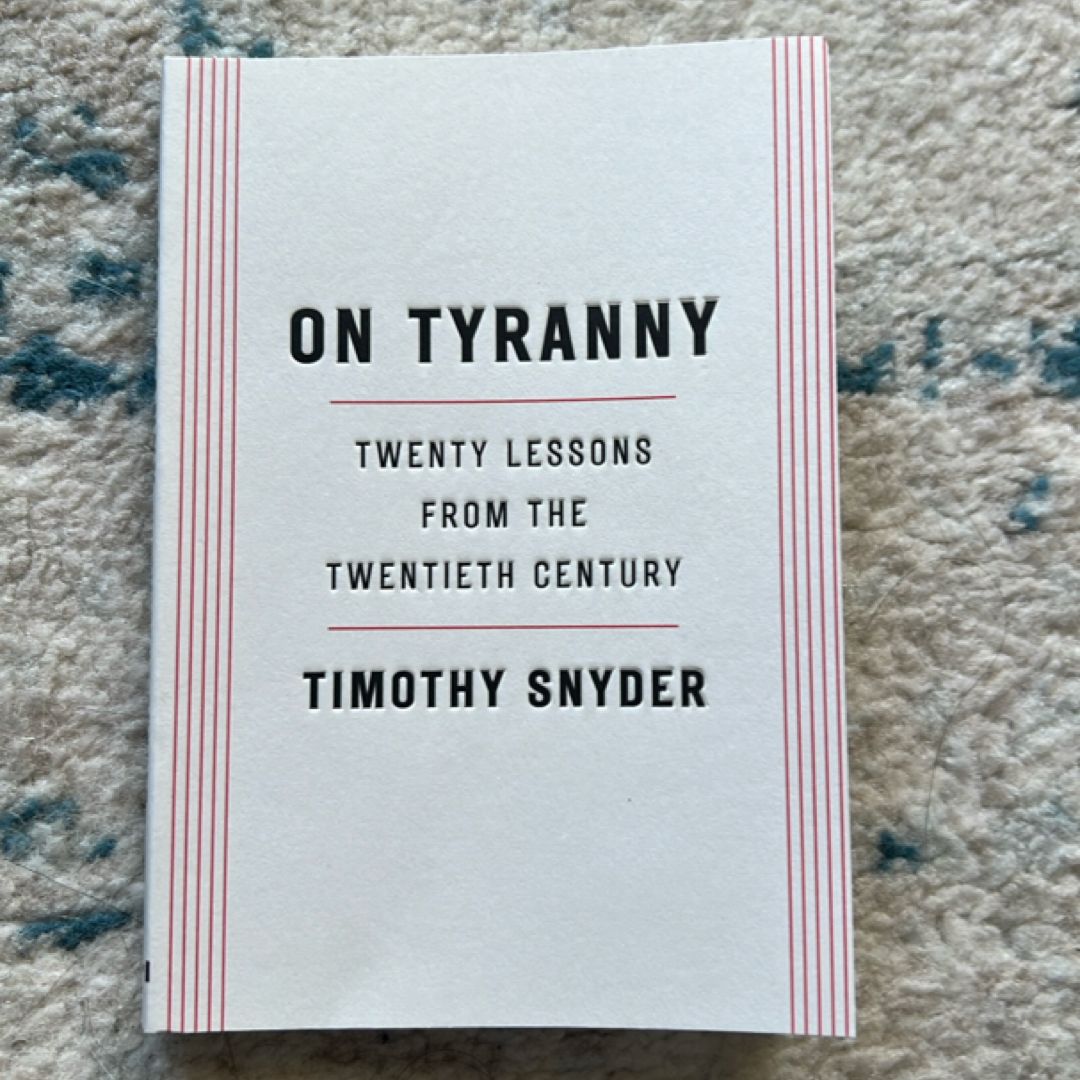 On Tyranny