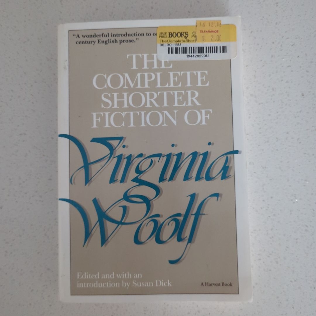 The Complete Shorter Fiction of Virginia Woolf
