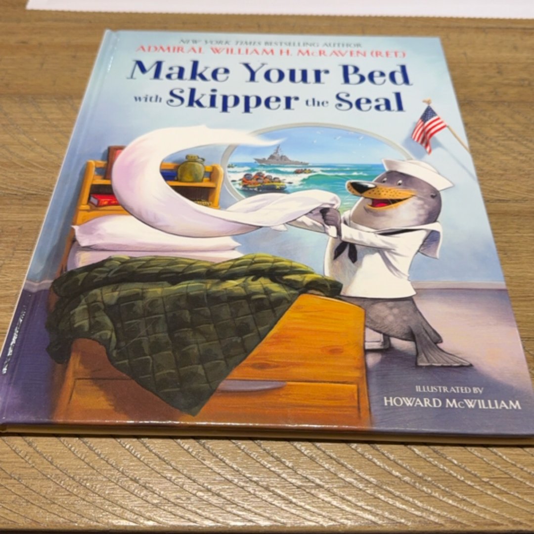Make Your Bed with Skipper the Seal