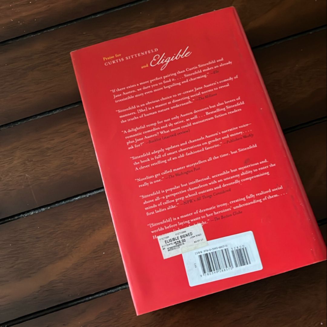 Eligible: A Novel - Signed/Autographed Copy