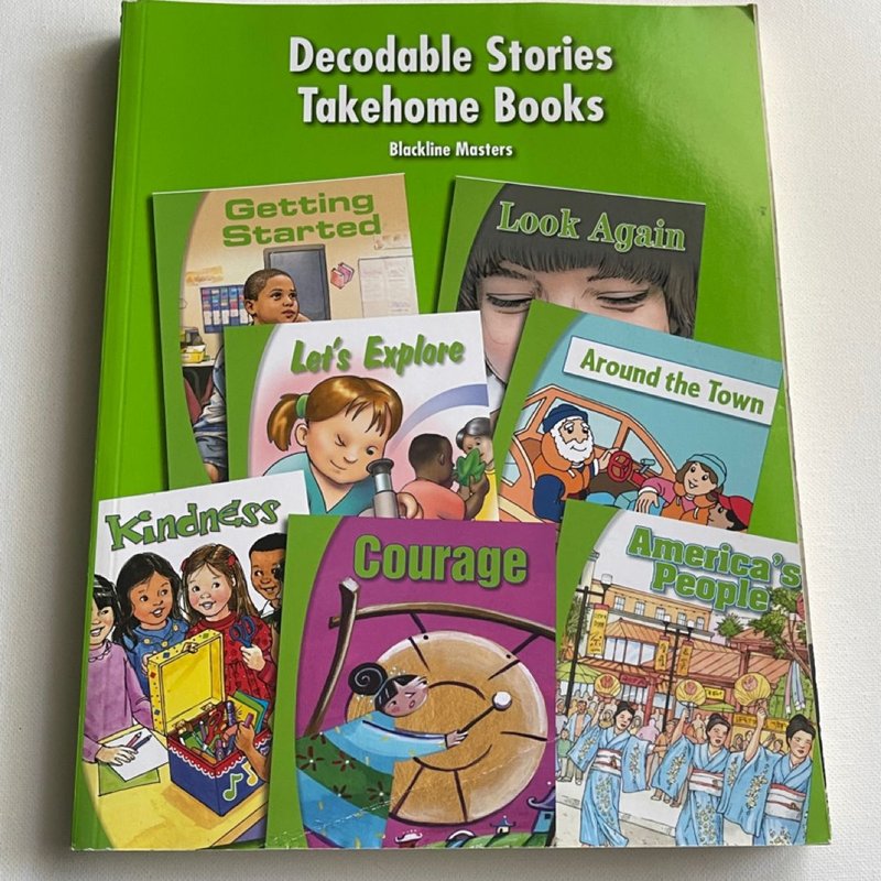 Decodable Stories Takehome Books Blackline Masters Level 2 (McGraw Hill SRA)