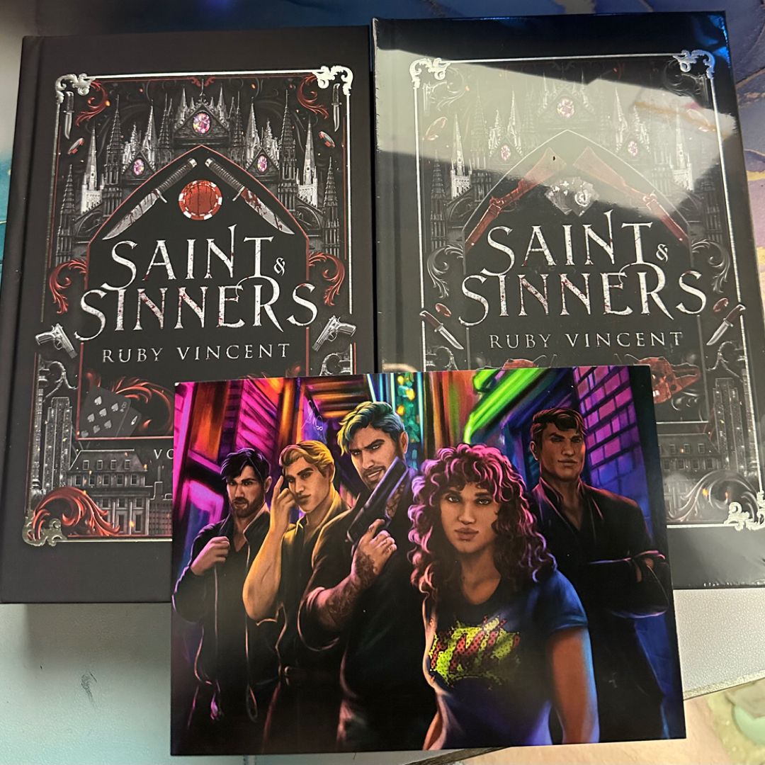 Saint & Sinners complete series +art