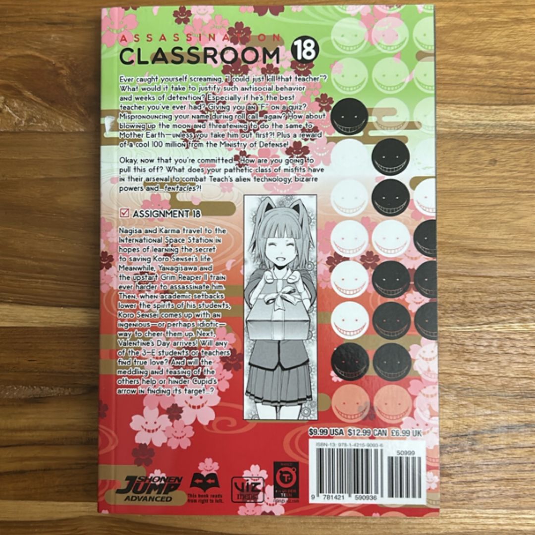 Assassination Classroom, Vol. 18