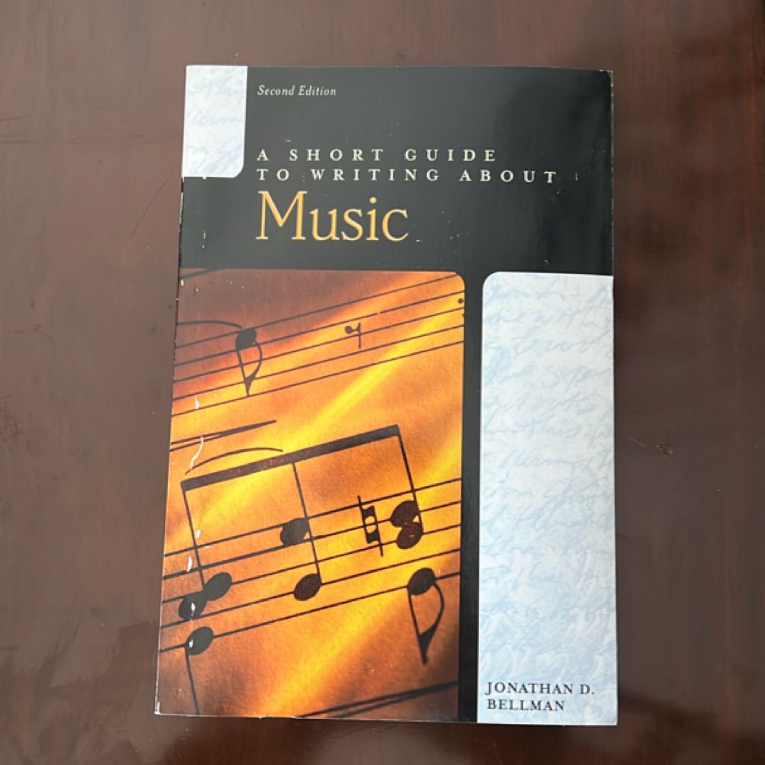 A Short Guide to Writing about Music