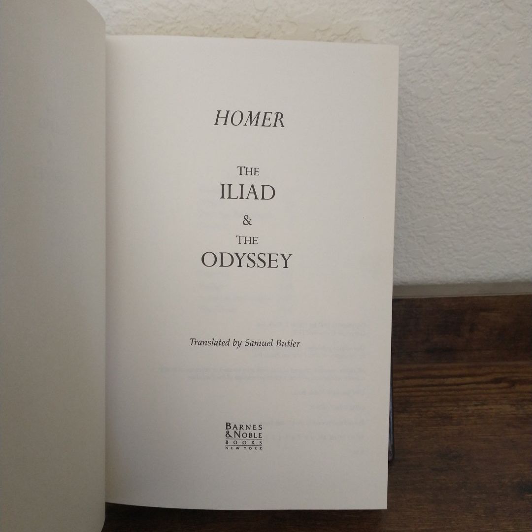 The Iliad And The Odyssey