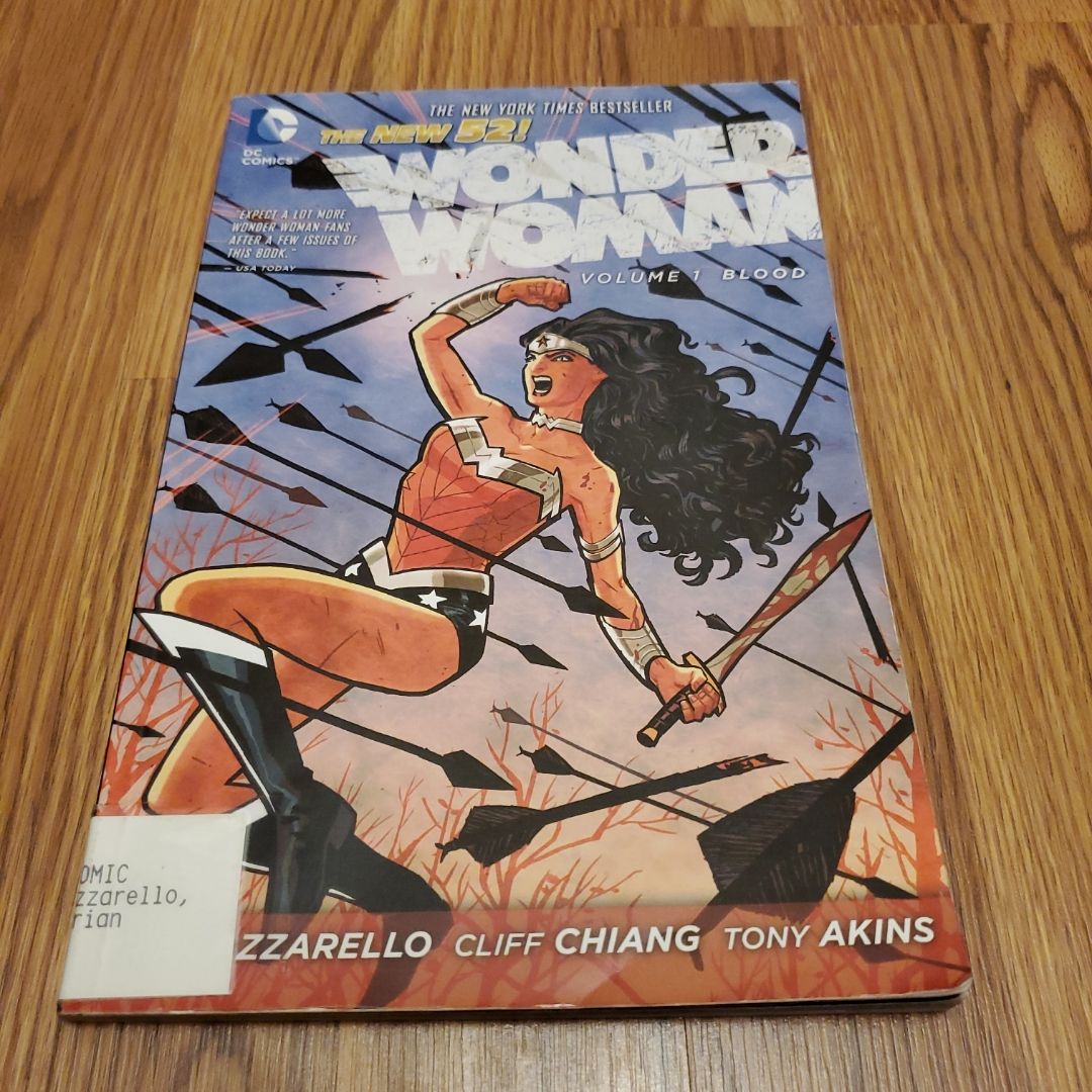 Wonder Woman Vol 1 Blood