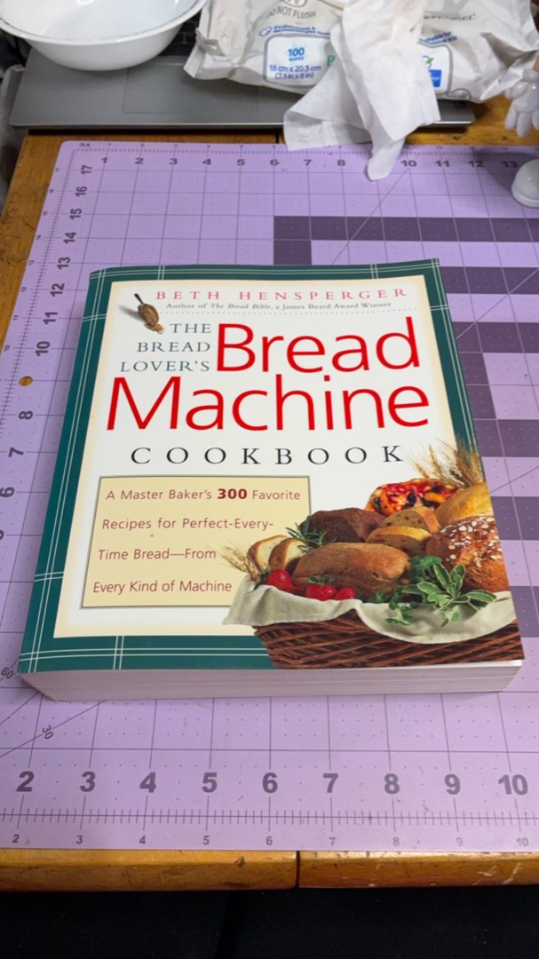 Bread Lover's Bread Machine Cookbook