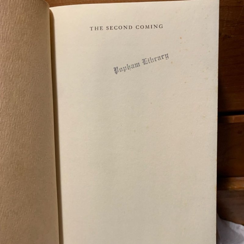 The Second Coming (1st ed., HC)