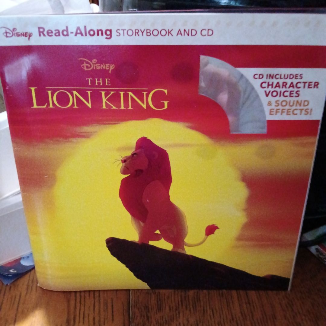 The Lion King Read-Along Storybook and CD