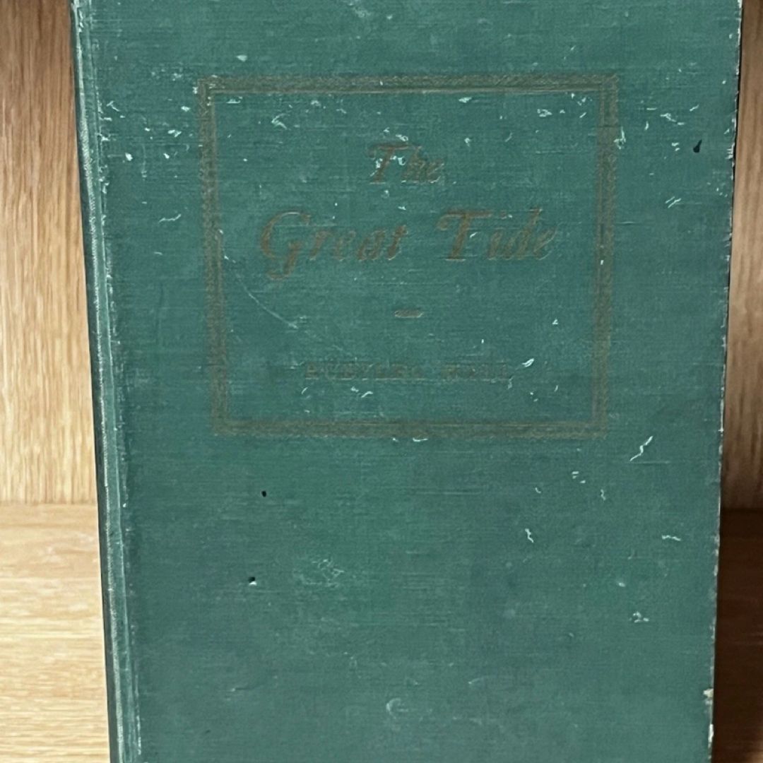 The Great Tide by Rubylea Hall (1947 ,1st Second Printing Hardcover Signed Book)