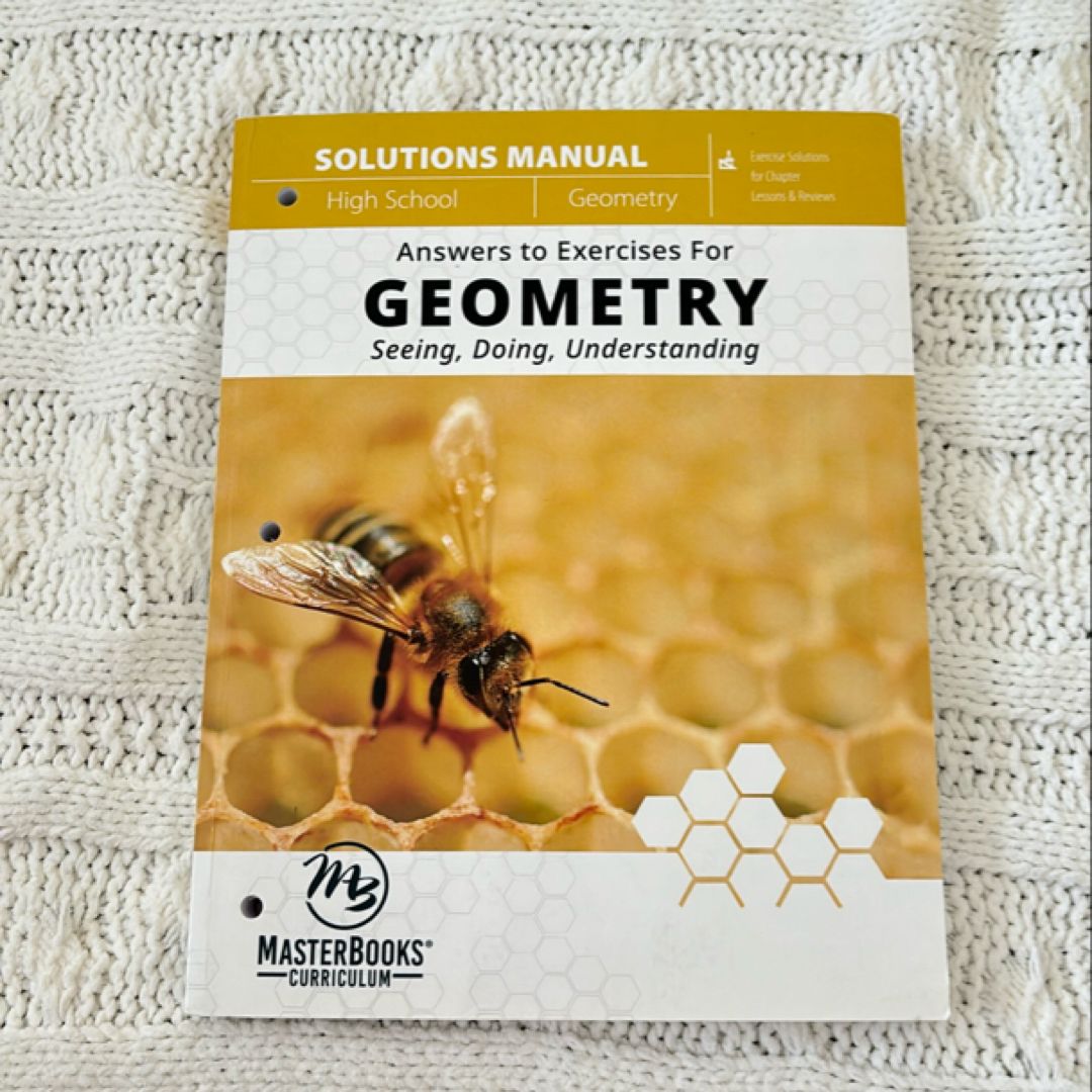 Answers to Exercises for Geometry (Solutions Manual) by Harold R. Jacobs