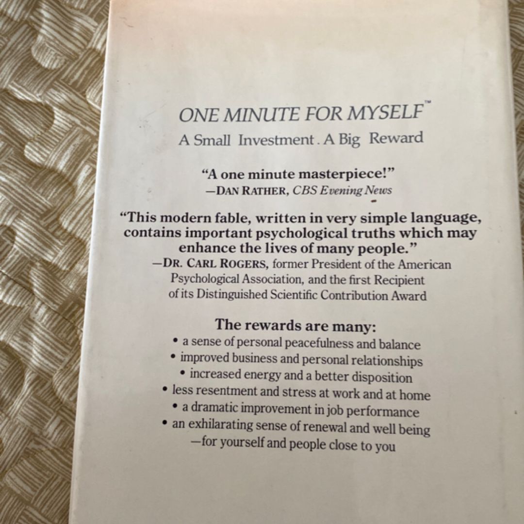 One Minute for Yourself