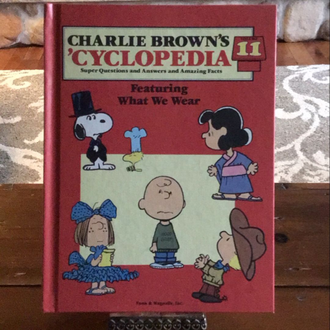 Charlie Brown’s ‘Cyclopedia Volume 11, Featuring What We Wear