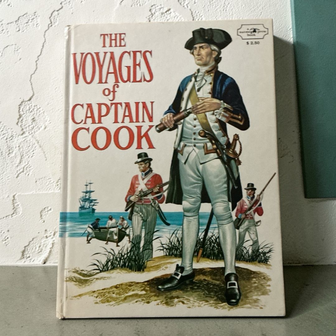 The Voyages of Captain Cook 1971 Nutmeg Press Illustrated Vintage History Book