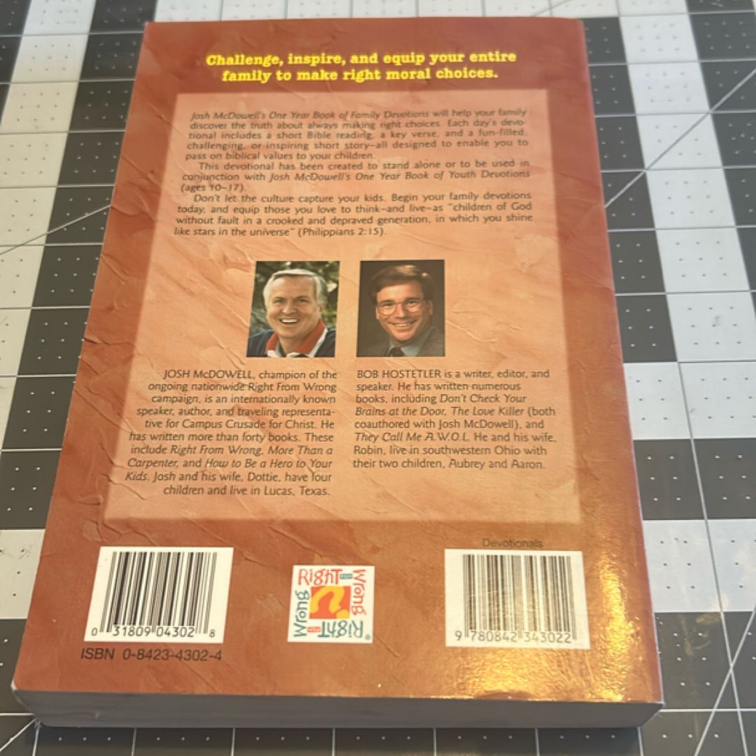 The One Year Book of Family Devotions