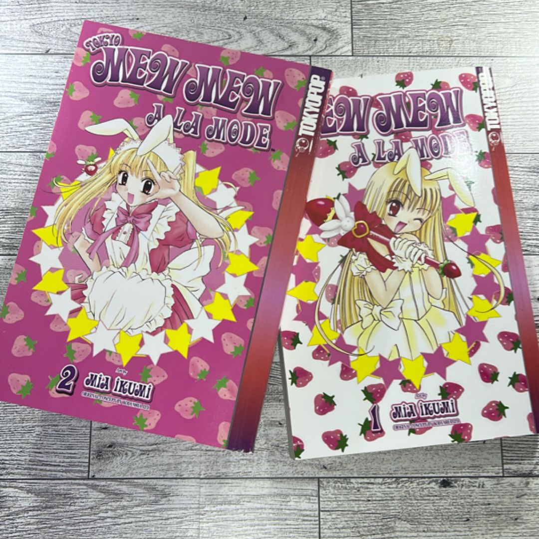 Tokyo Mew Mew A La Mode Vol.’s 1 & 2 COMPLETE