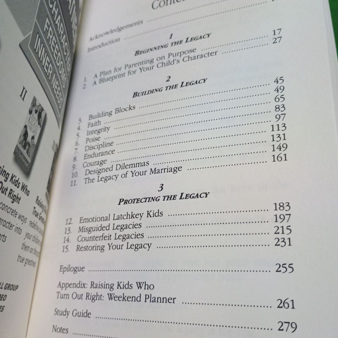 Raising Kids Who Turn Out Right