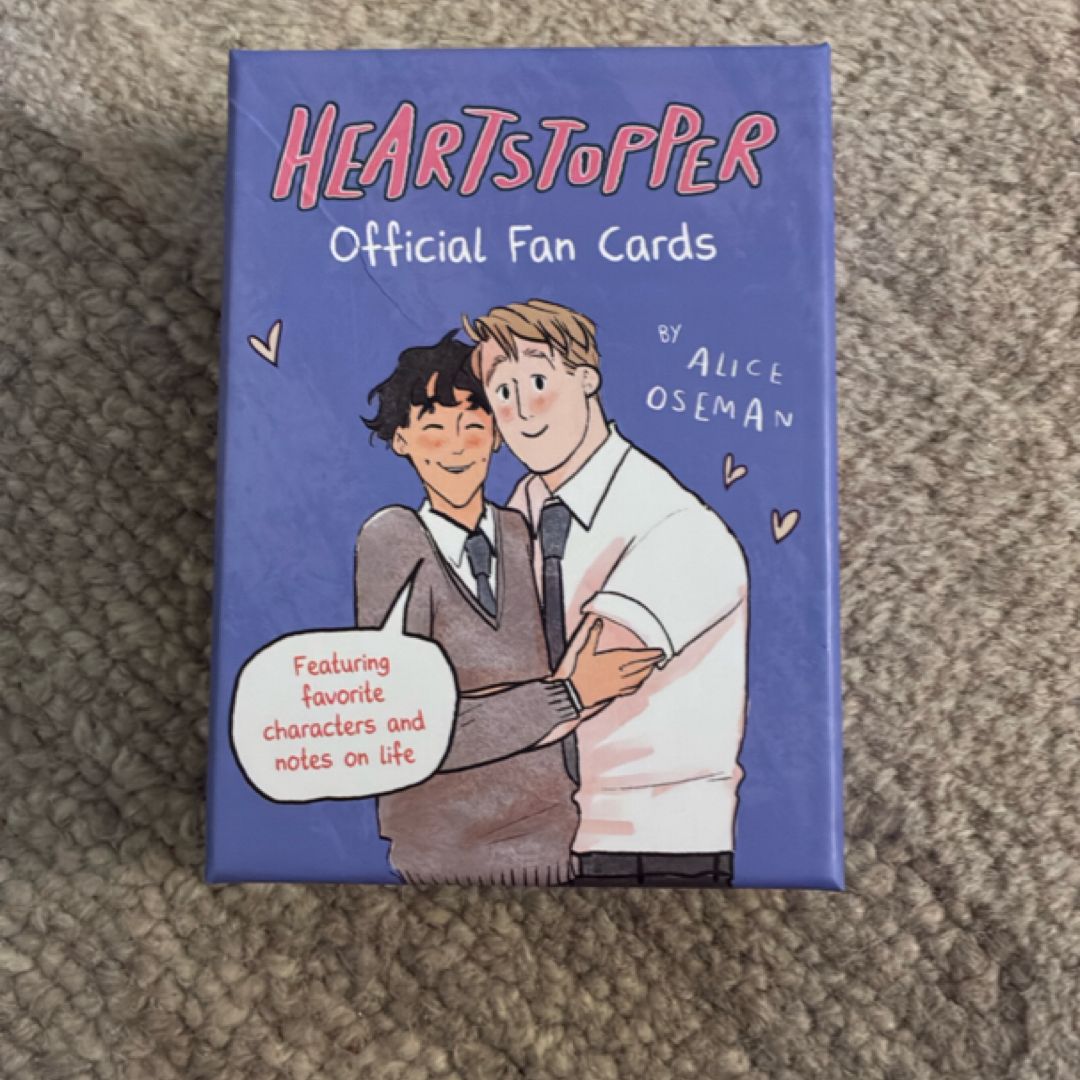 Heartstopper Official Fan Cards