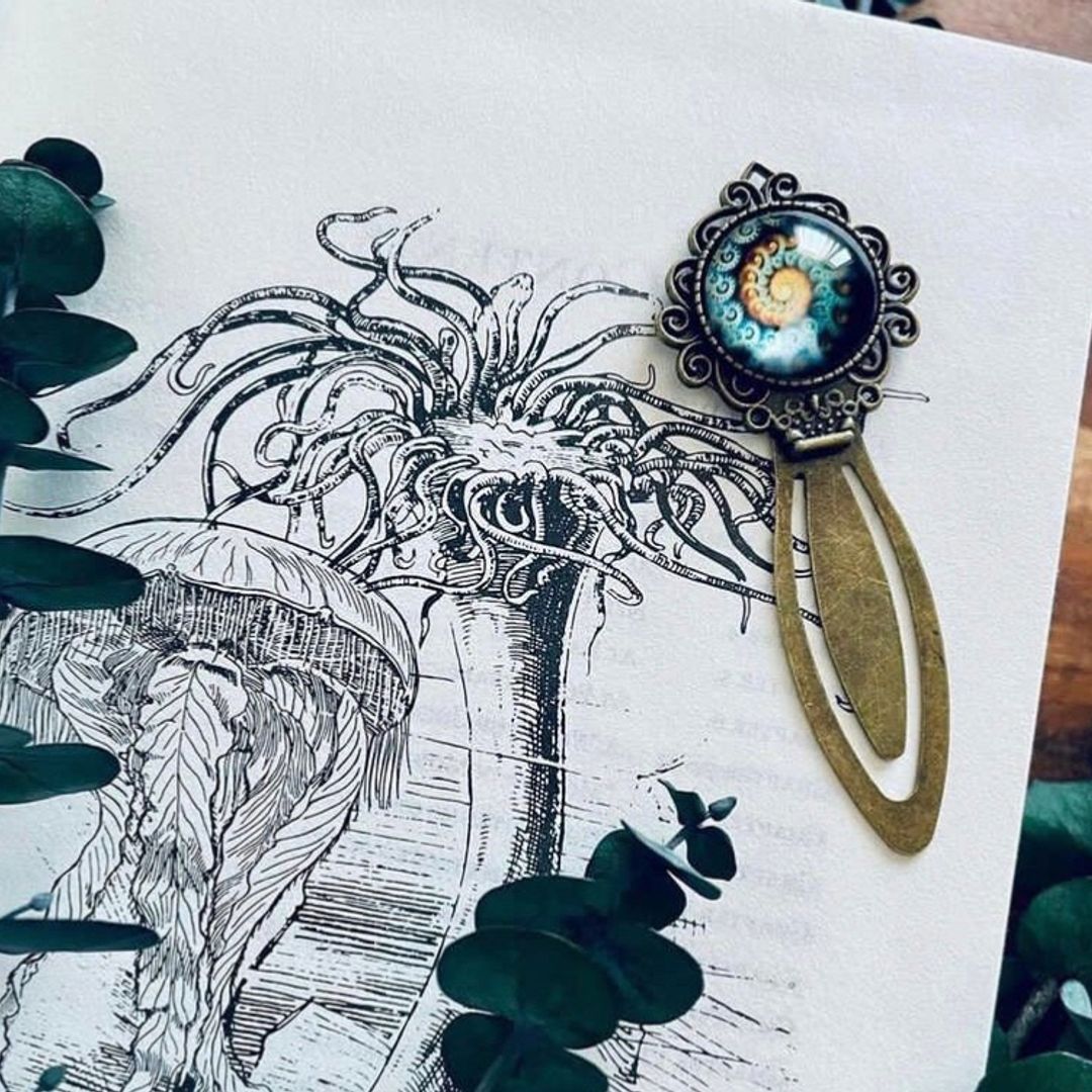 Nautilus Metal Bookmark 