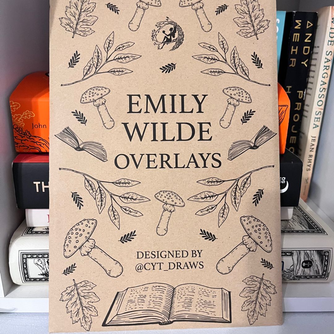Fairyloot Emily Wilde’s page overlays