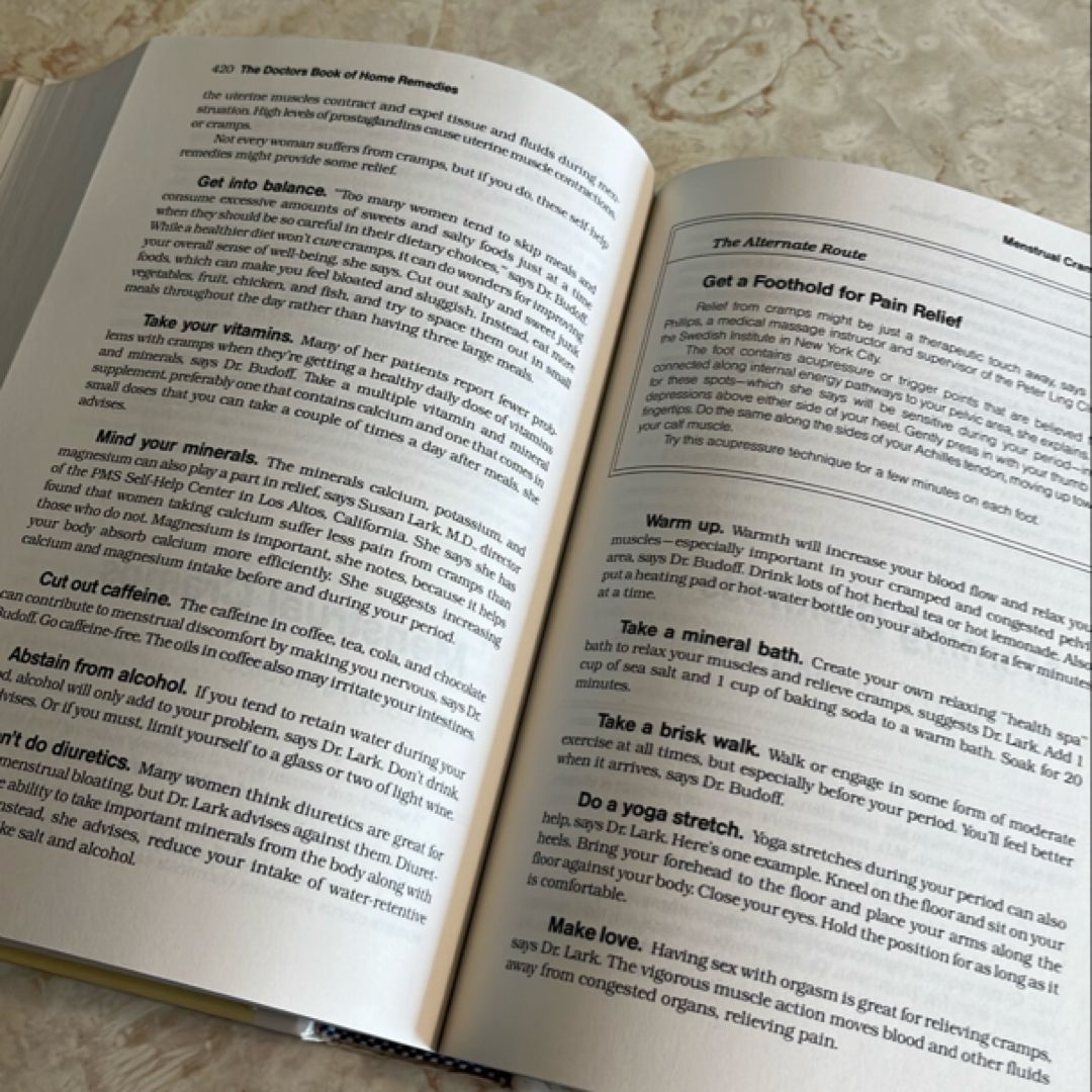 The Doctor's Book of Home Remedies