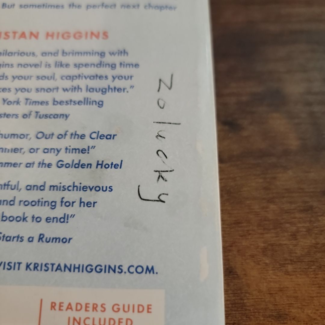 Out of the Clear Blue Sky