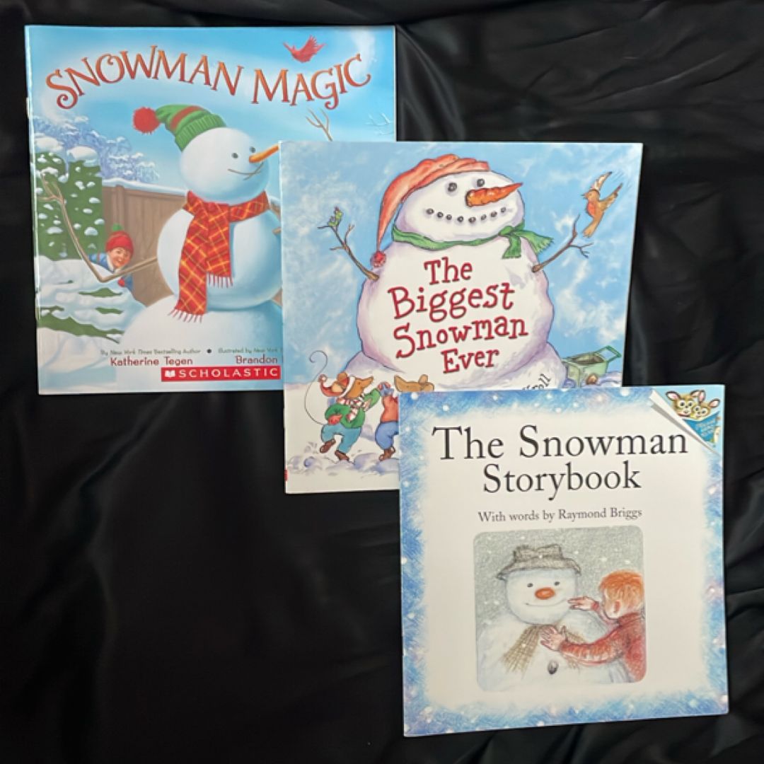 Three Snowman Books