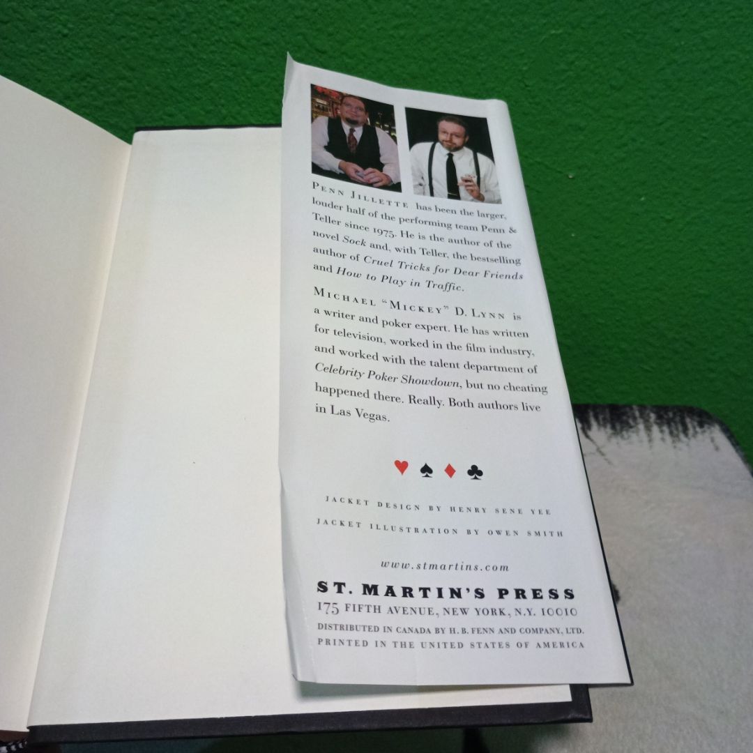 How to Cheat Your Friends at Poker - First Edition (Printing 1)