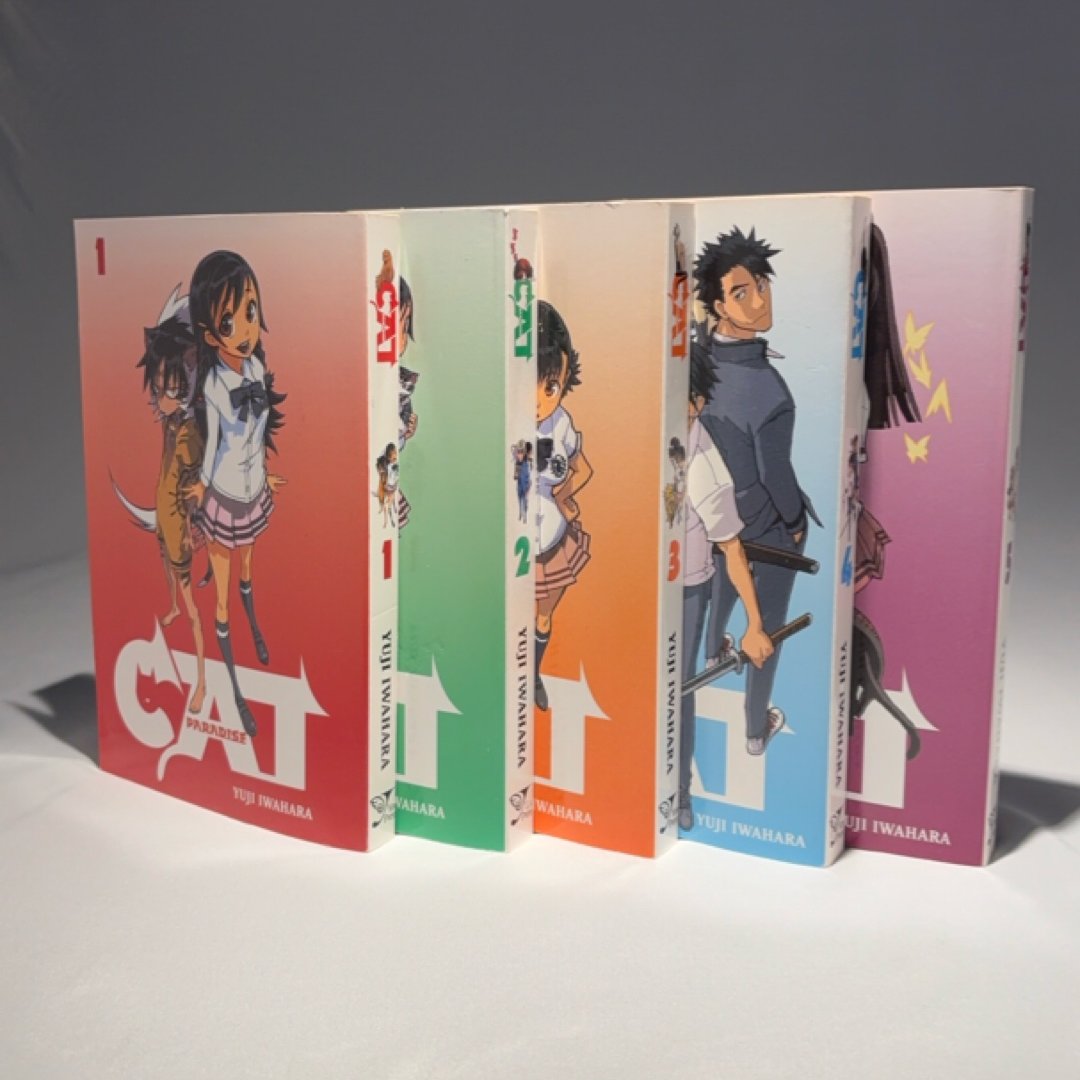 Cat Paradise, Vol. 1, 2, 3, 4, & 5