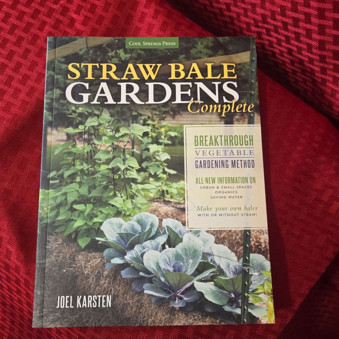 Straw Bale Gardens Complete