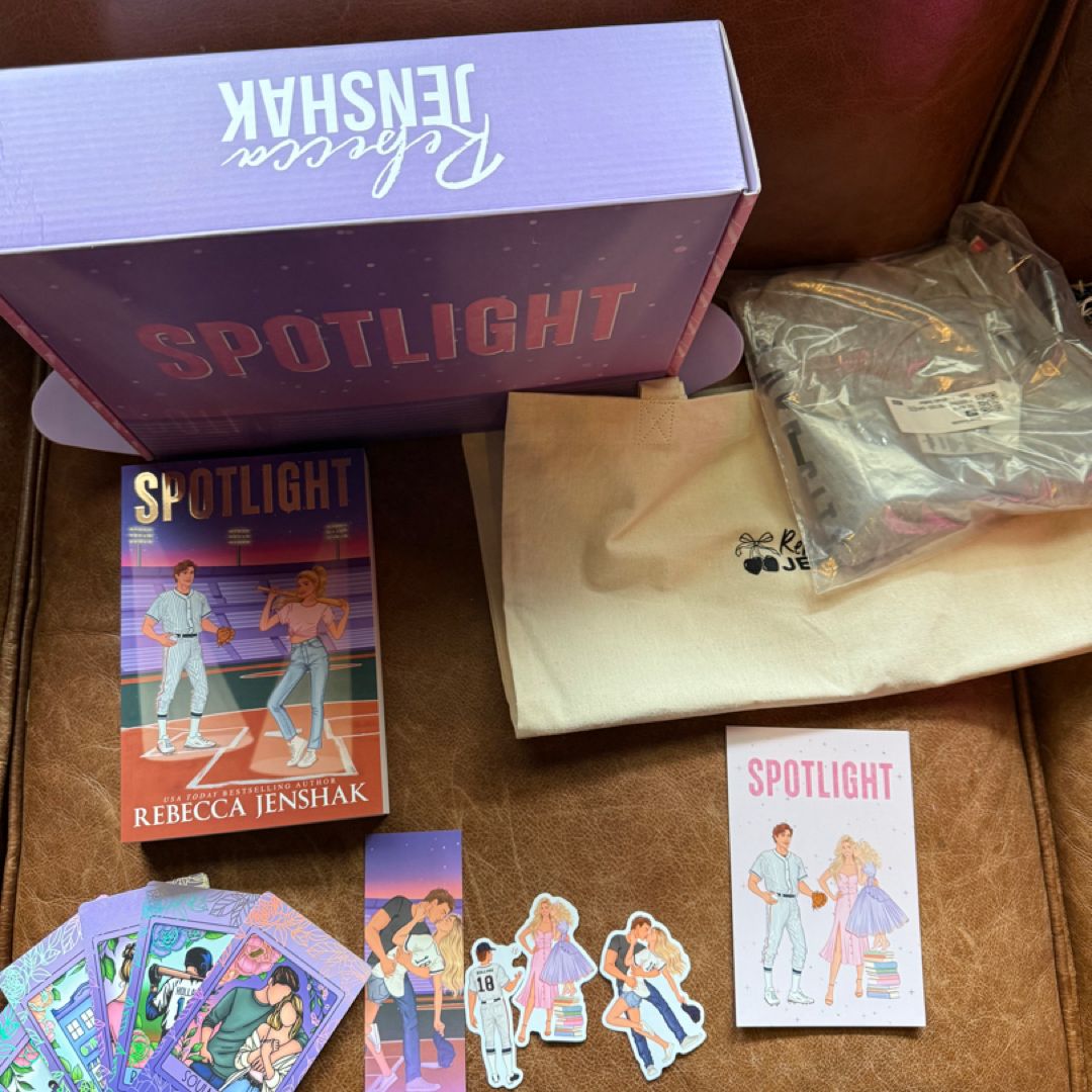 Rebecca Jenshak spotlight Signed Special Edition Goodies Box