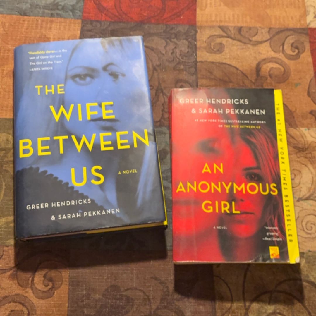 The Wife Between Us & An Anonymous Girl Book Combo