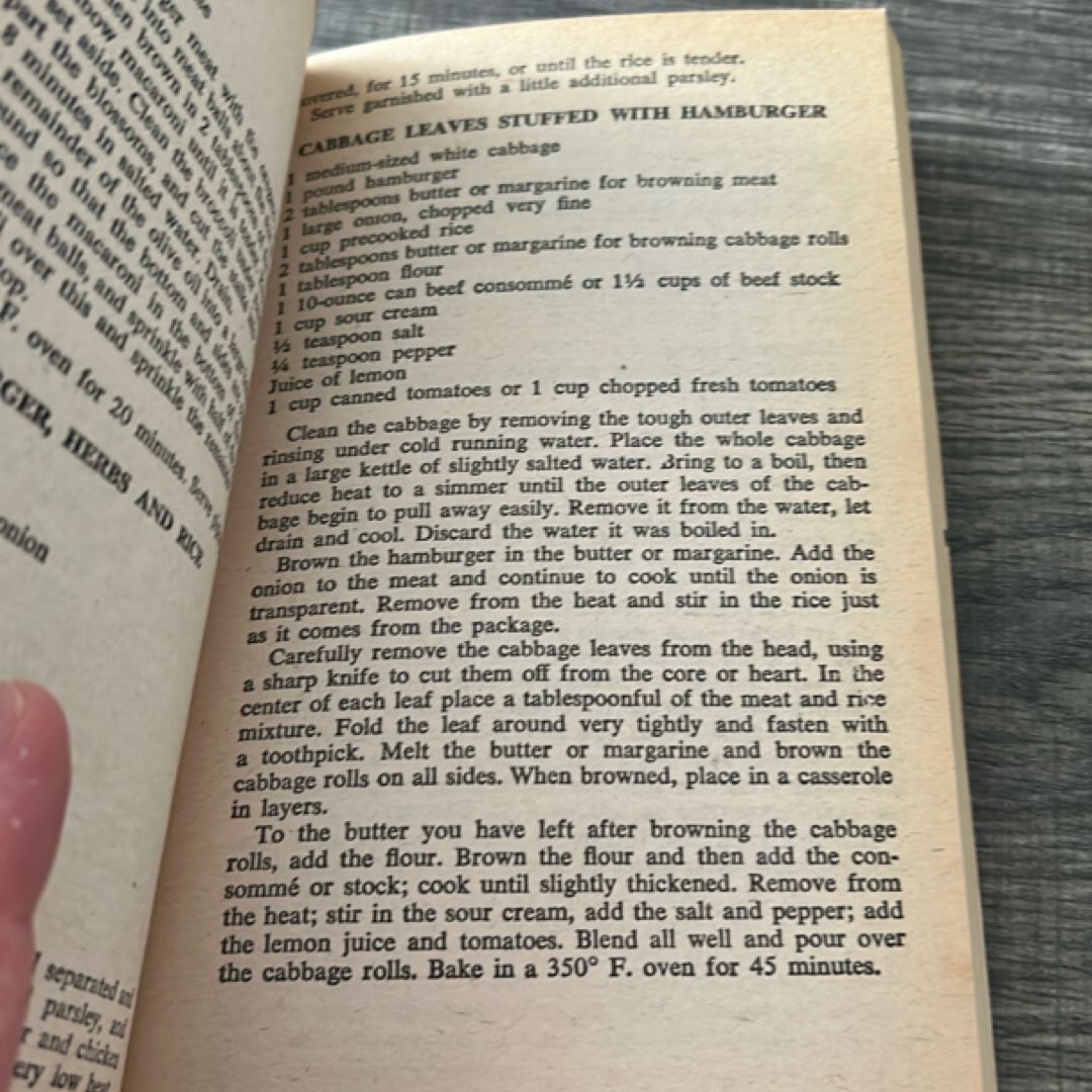 The New Hamburger Cookbook