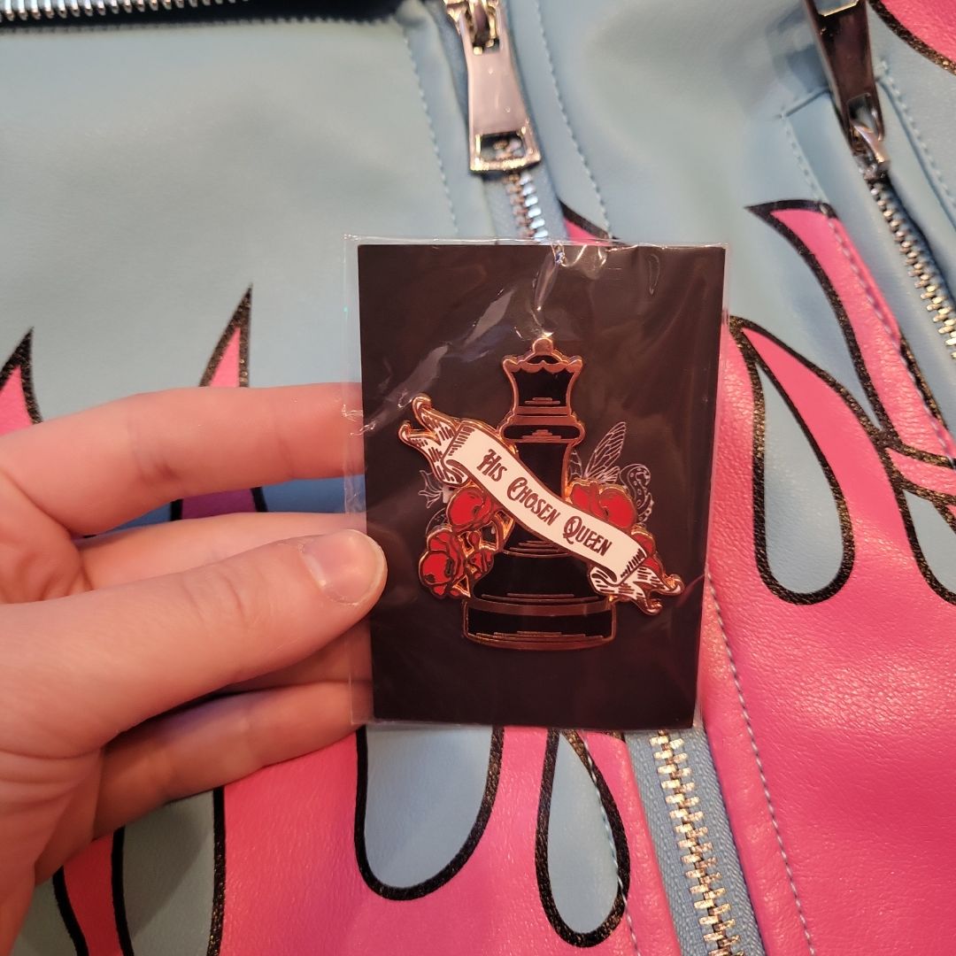 Olivia Riley Book Pin