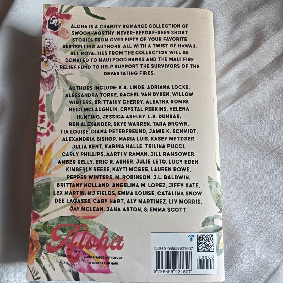Aloha: an Anthology for Maui