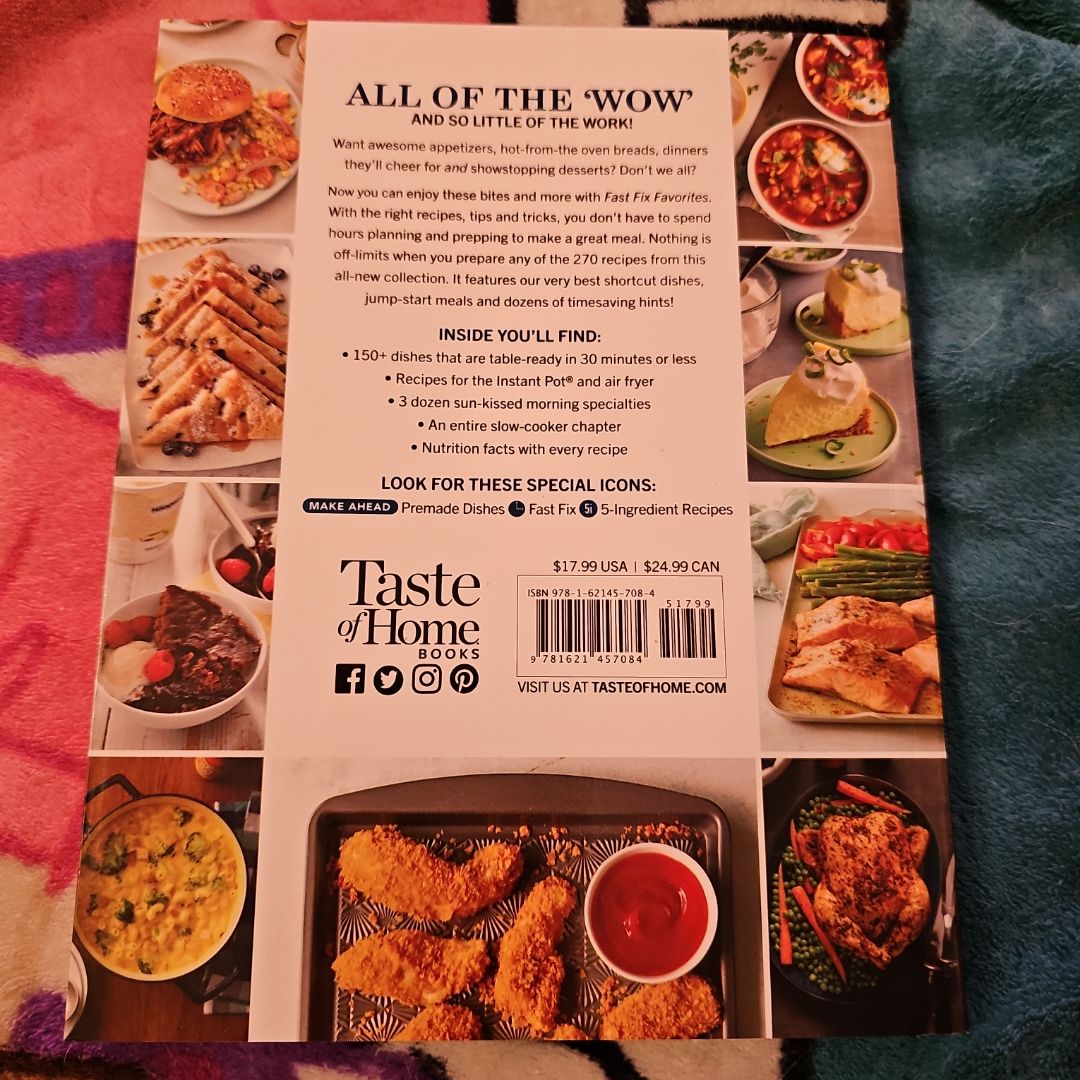 Taste of Home Fast Fix Favorites