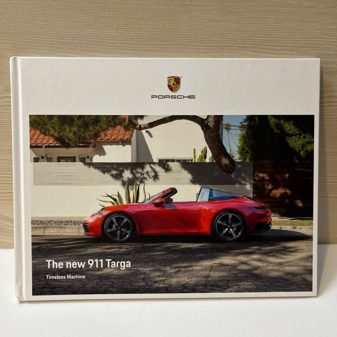 2021 Porsche 911 Targa 44-page Hardback Car Sales Brochure Catalog - Targa 4S 4