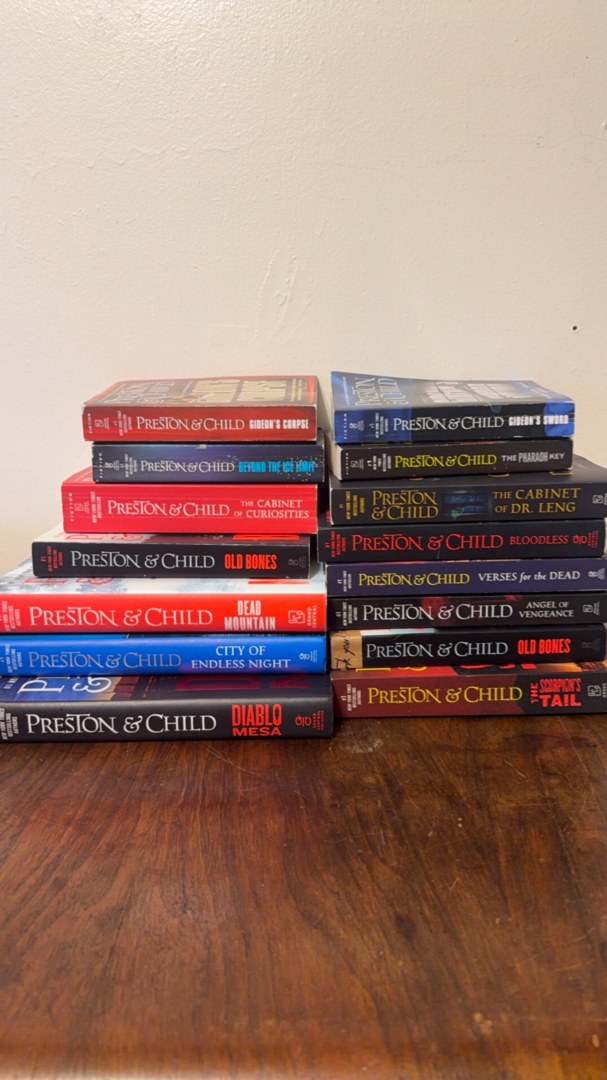 Preston &Child Book Bundle  Douglas Preston Lincoln Child