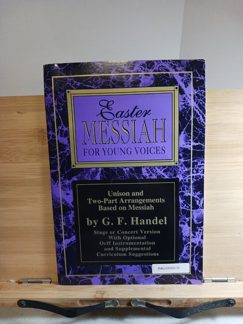 Easter Messiah for young voices. P235