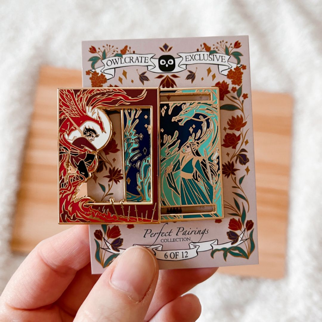 The Poppy War OwlCrate Exclusive Enamel Pin