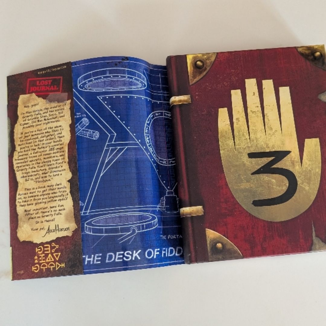 Gravity Falls: Journal 3 by Alex Hirsch