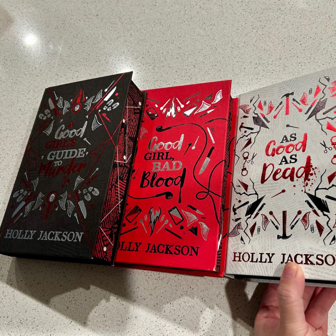  UK Collectors Edition Set Holly Jackson A Good Girl’s Guide to Murder
