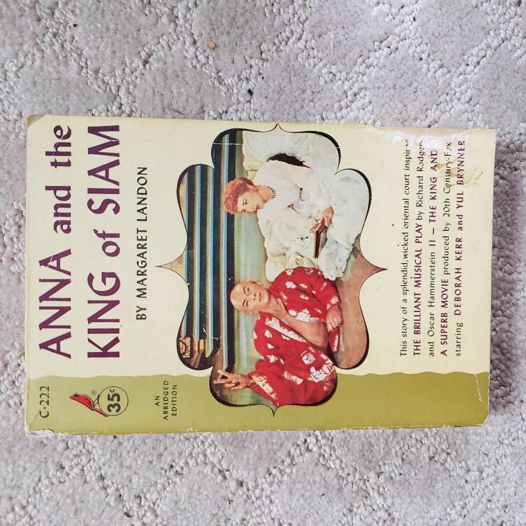 Anna and the King of Siam (8th Cardinal Printing, 1962)