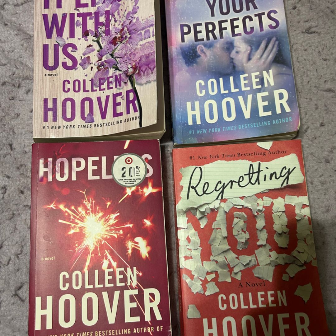 Colleen Hoover book lot